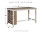 Mesa de mostrador Skempton RECT con espacio de almacenamiento