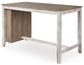 Mesa de mostrador Skempton RECT con espacio de almacenamiento