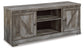 Mueble de TV LG Wynnlow con opción de chimenea
