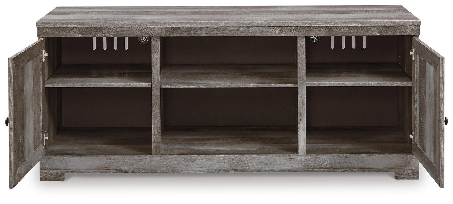 Mueble de TV LG Wynnlow con opción de chimenea