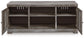 Mueble de TV LG Wynnlow con opción de chimenea