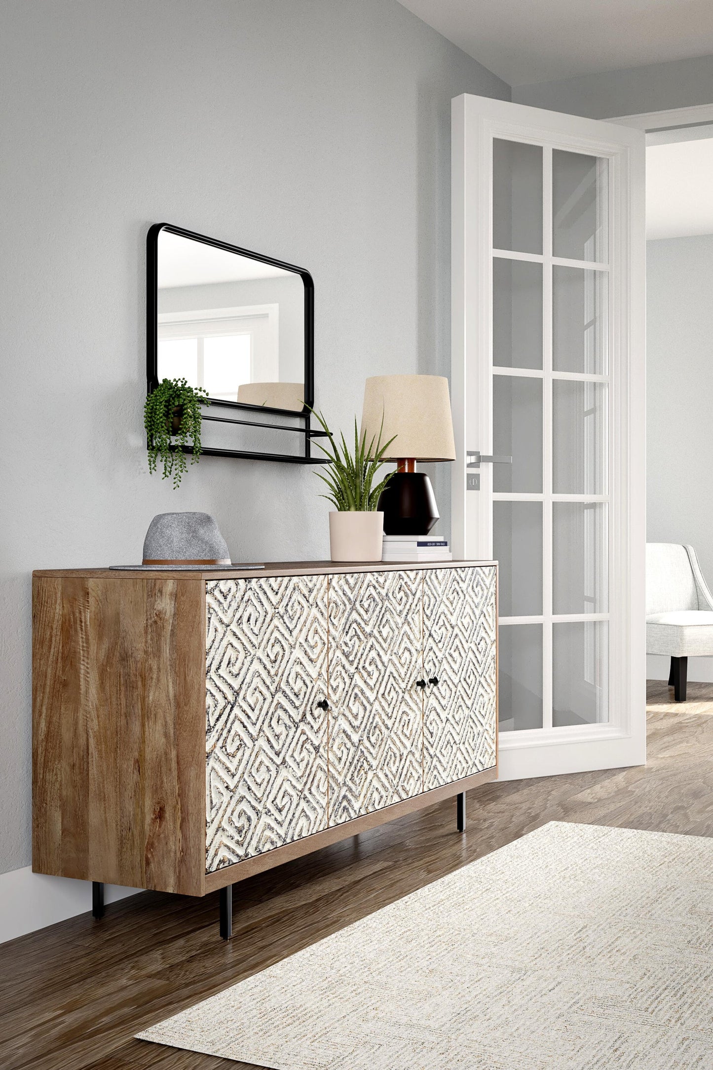 Gabinete con acento Kerrings