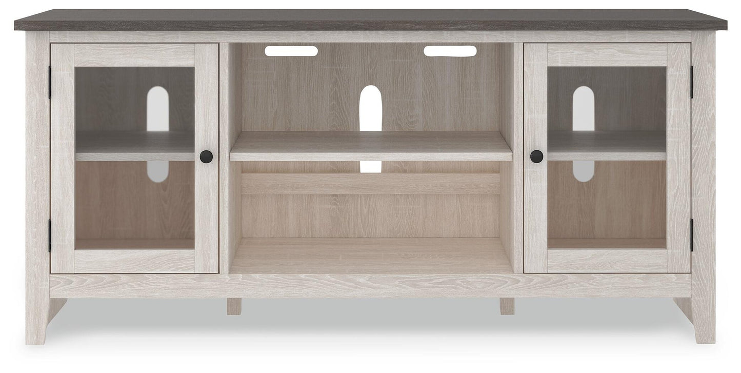 Mueble de TV LG Dorrinson con opción de chimenea