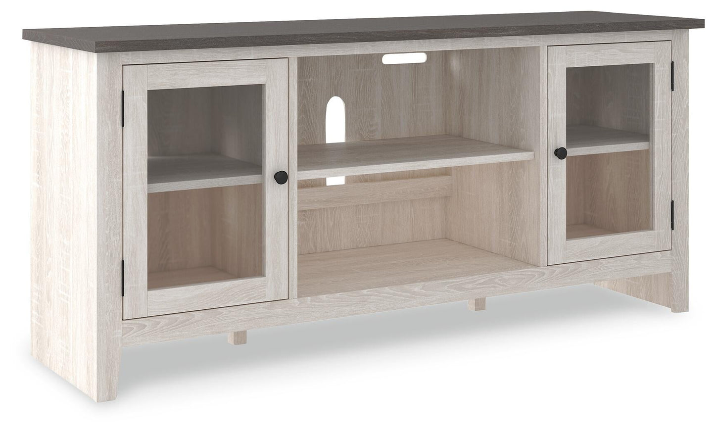 Mueble de TV LG Dorrinson con opción de chimenea