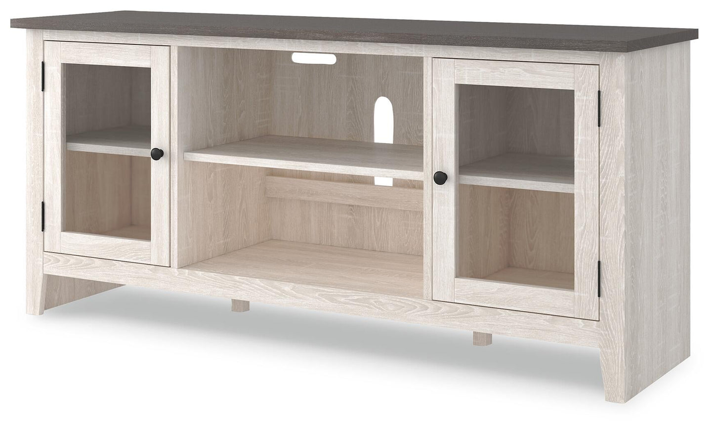 Mueble de TV LG Dorrinson con opción de chimenea