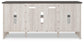 Mueble de TV LG Dorrinson con opción de chimenea
