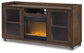 Mueble de TV Starmore de 70" con chimenea eléctrica