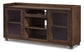 Mueble de TV Starmore de 70" con chimenea eléctrica