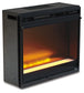 Mueble de TV Wynnlow de 63" con chimenea eléctrica