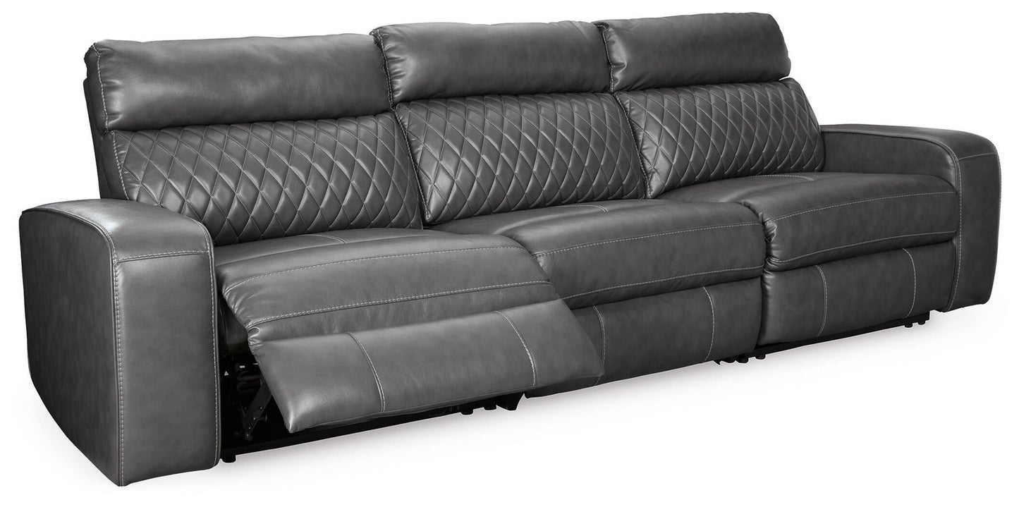 Sofá seccional reclinable eléctrico de 3 piezas Samperstone