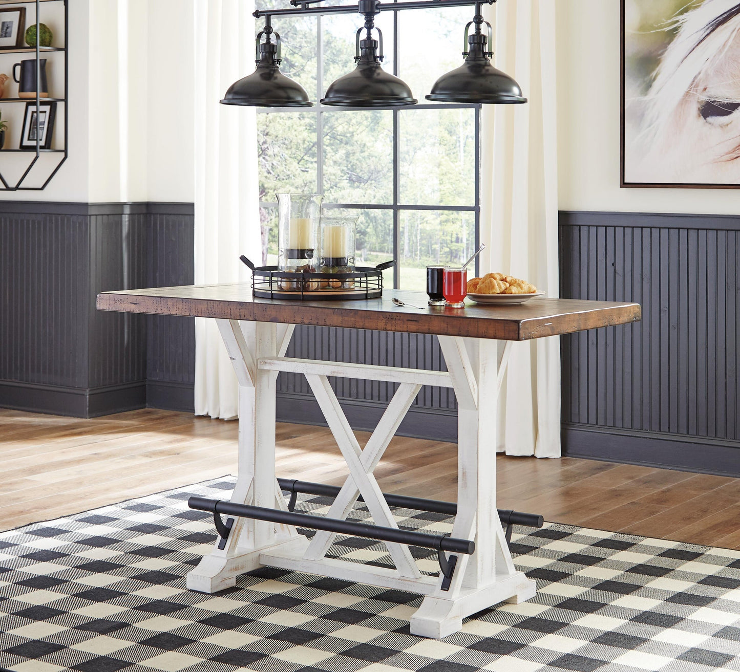 Mesa de comedor rectangular Valebeck