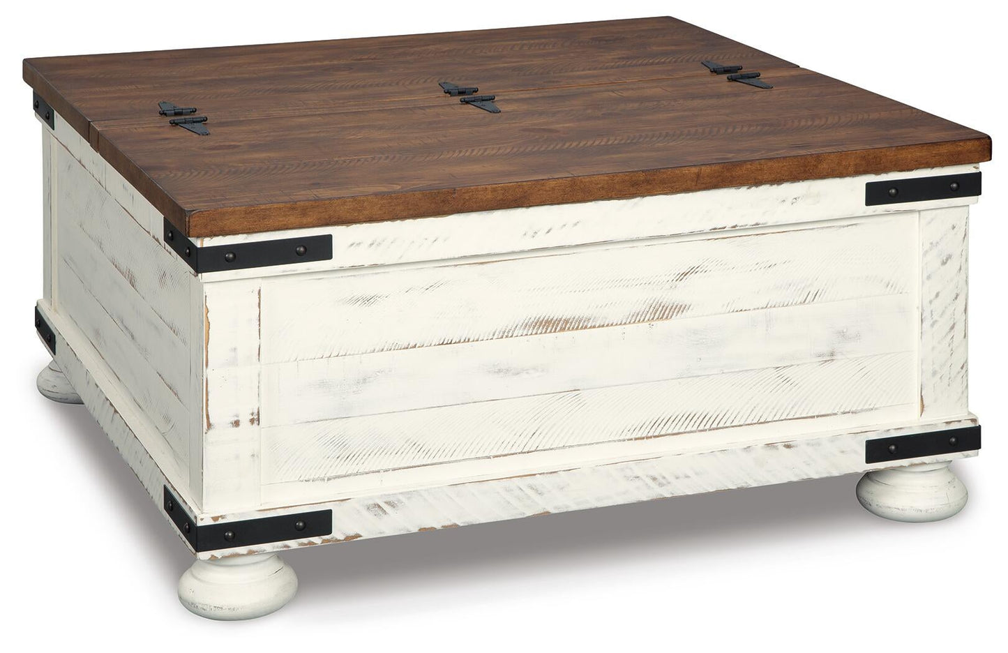 Mesa de cóctel Wystfield con espacio de almacenamiento