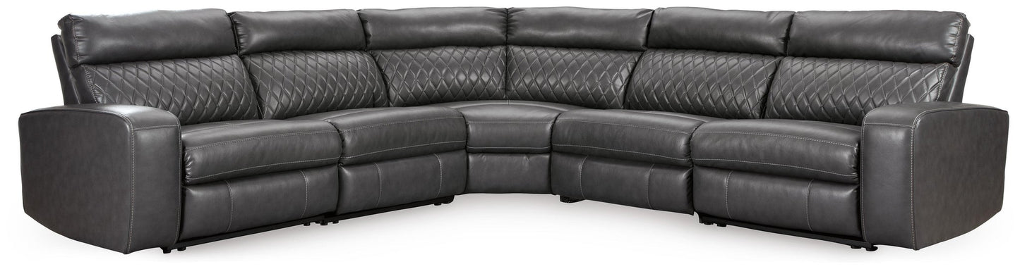 Seccional reclinable eléctrico de 5 piezas Samperstone
