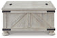 Mesa de cóctel Carynhurst con espacio de almacenamiento