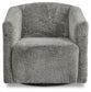 Silla giratoria decorativa Bramner