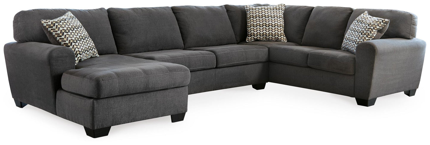 Seccional de 3 piezas Ambee con chaise longue