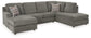 Seccional de dos piezas con chaise longue O'Phannon