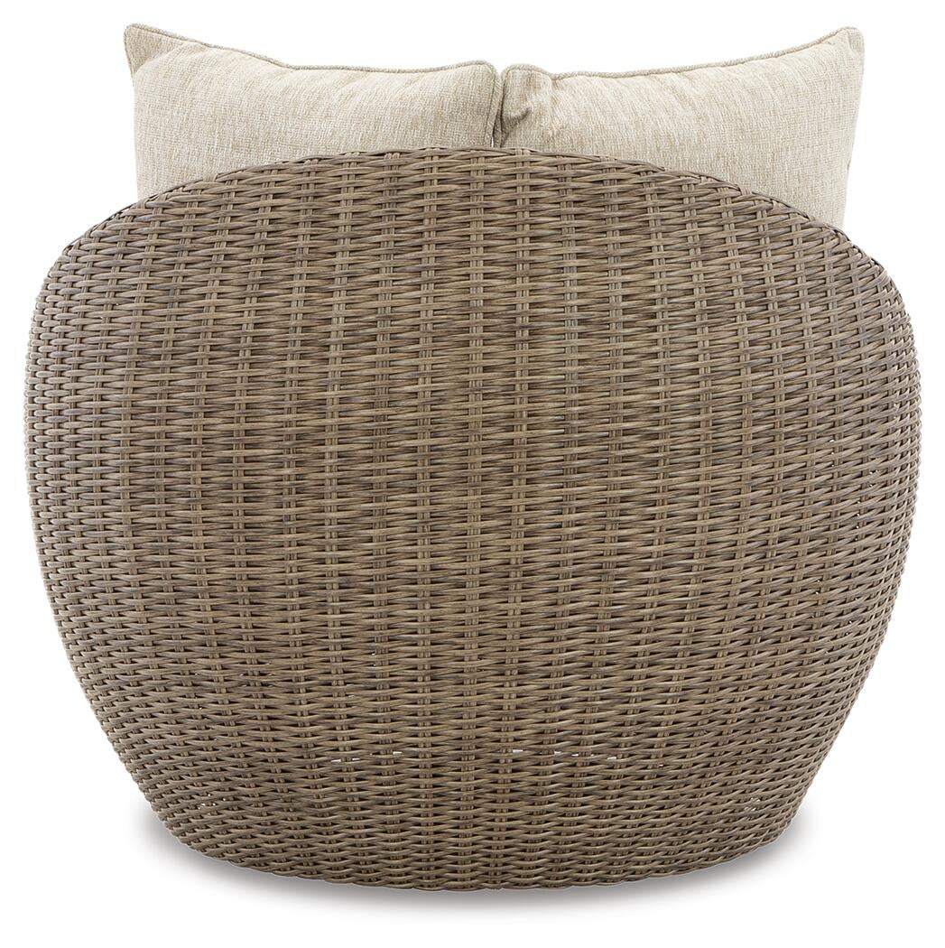 Sillón giratorio Danson con cojín (2/CN)