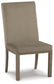 Silla auxiliar UPH para comedor Chrestner (2 unidades)