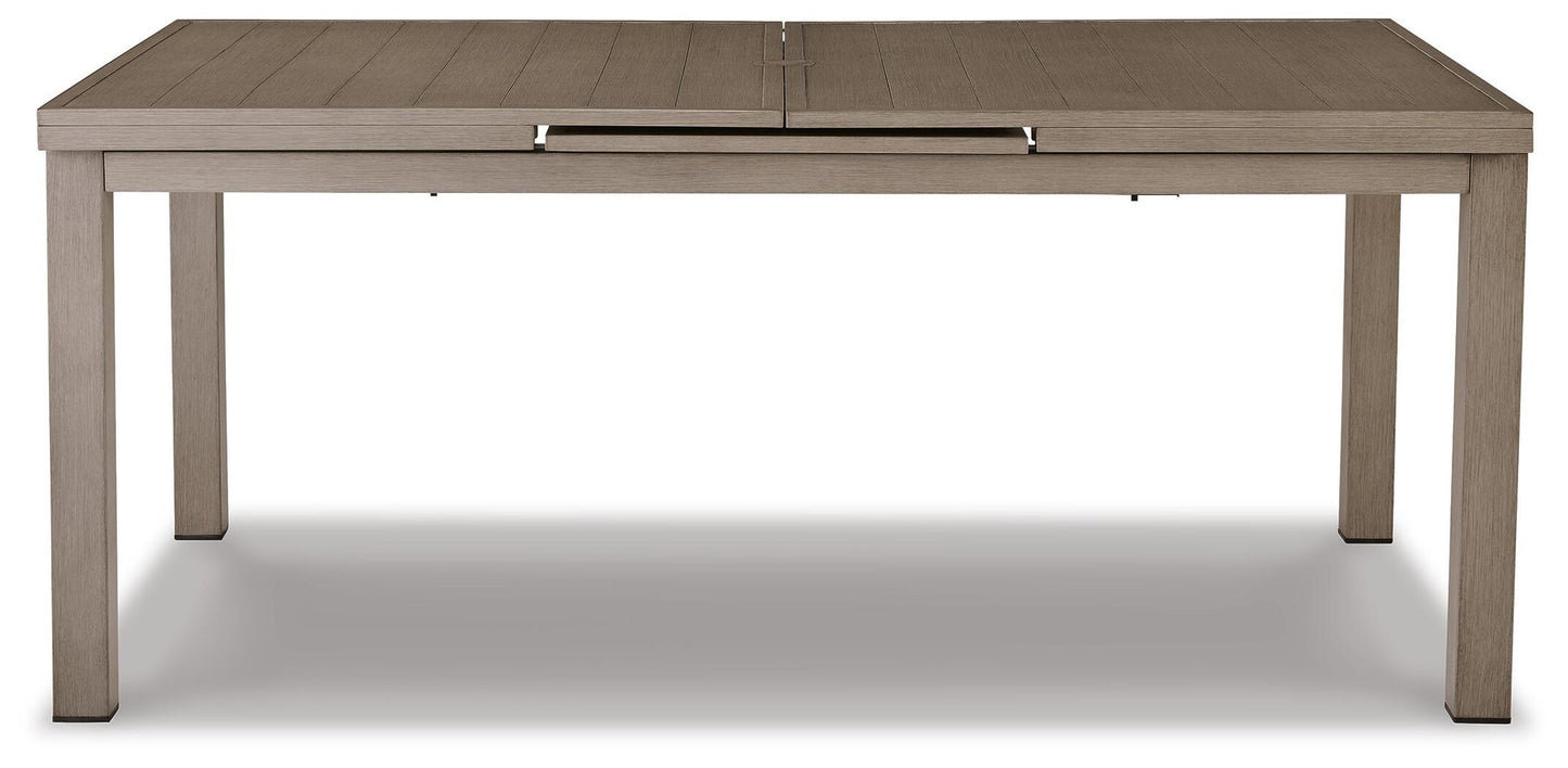 Mesa de comedor RECT frente a la playa EXT