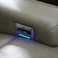 Seccional reclinable eléctrico de 3 piezas con chaise longue Correze