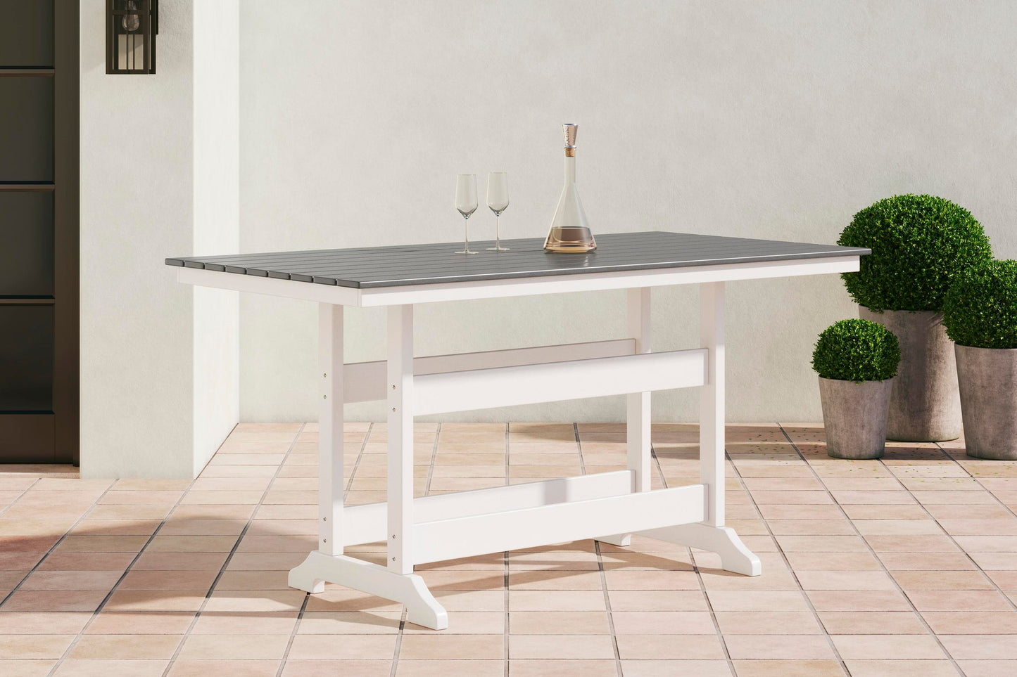 MESA DE ENCIMERAS RECTANGULAR CON OPCIÓN UMB Transville