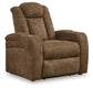 Sillón reclinable eléctrico Wolfridge PWR/reposacabezas ADJ