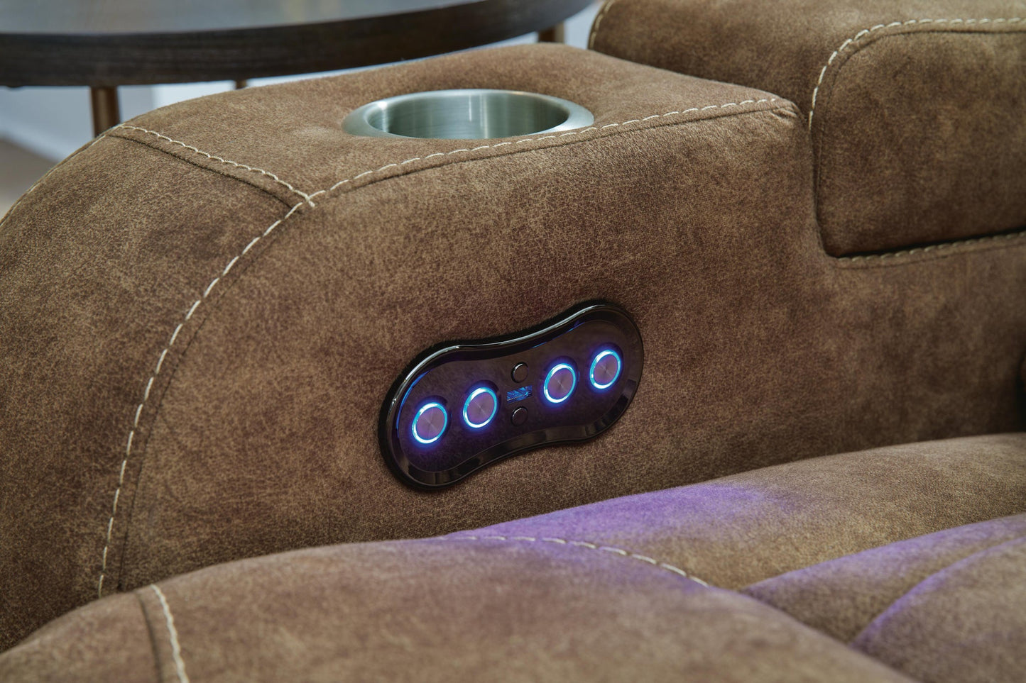 Sillón reclinable eléctrico Wolfridge PWR/reposacabezas ADJ