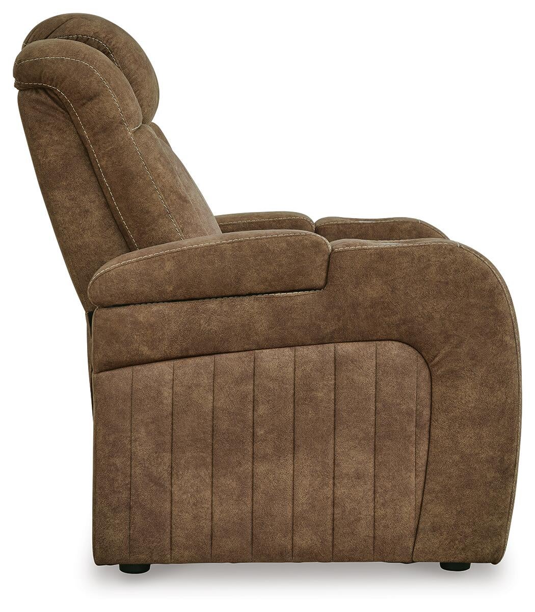 Sillón reclinable eléctrico Wolfridge PWR/reposacabezas ADJ