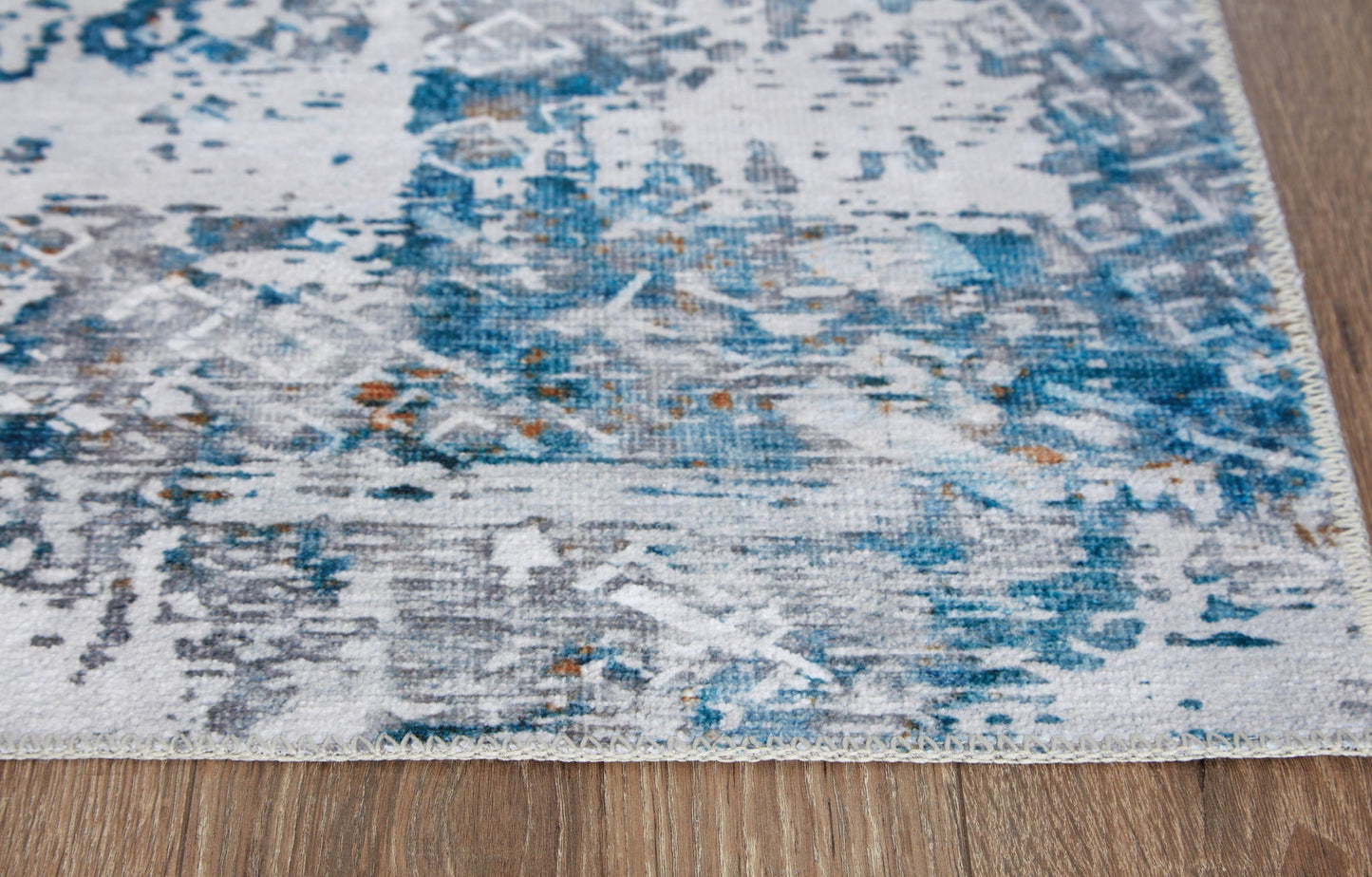 Alfombra lavable mediana Garyd