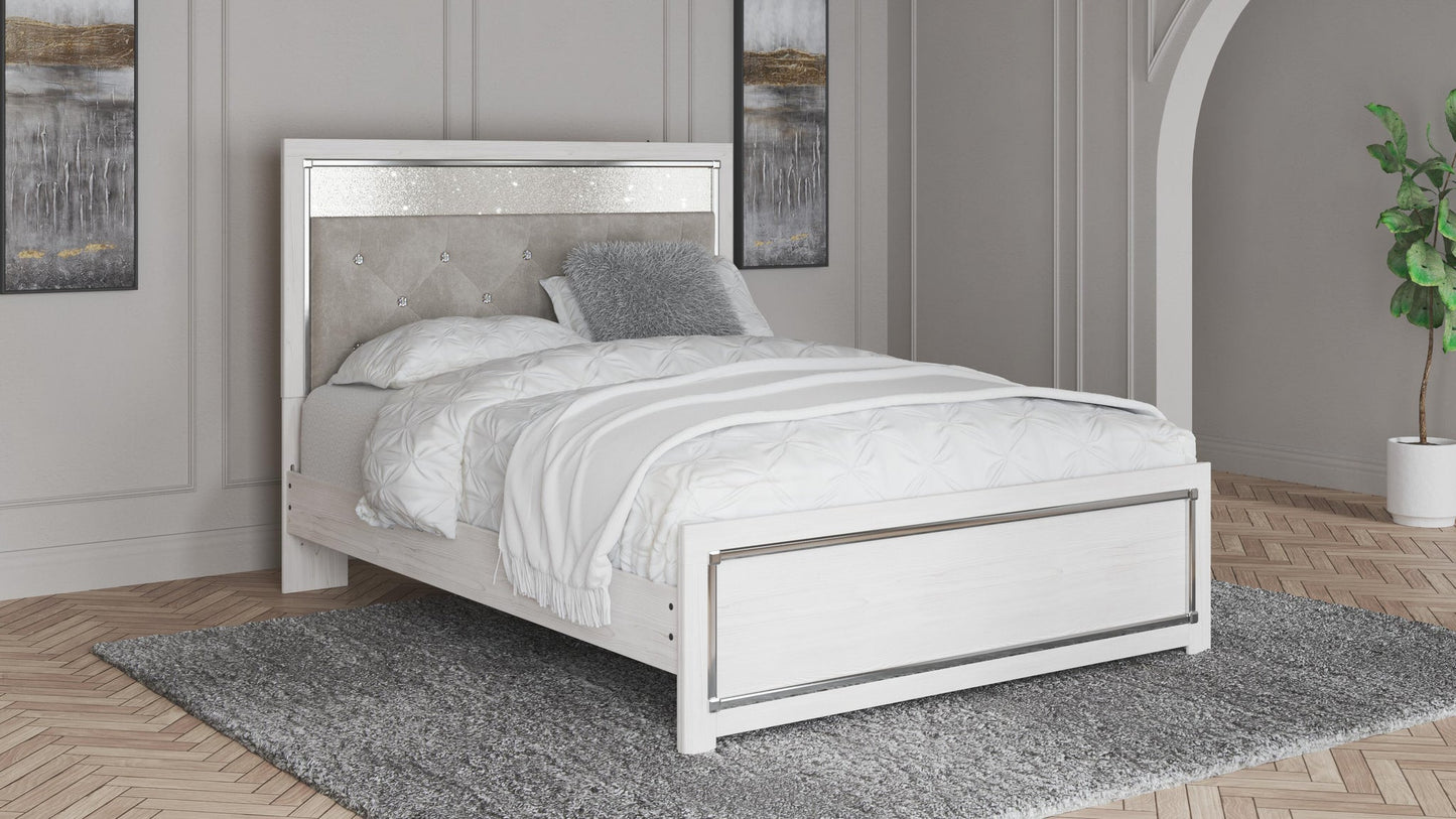 Cama Queen Altyra con paneles