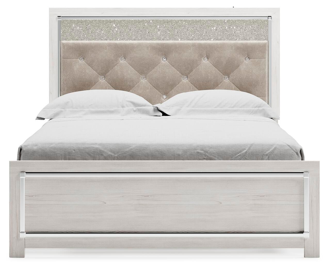 Cama Queen Altyra con paneles