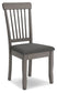 Silla auxiliar UPH de Shullden Dining (2 piezas)