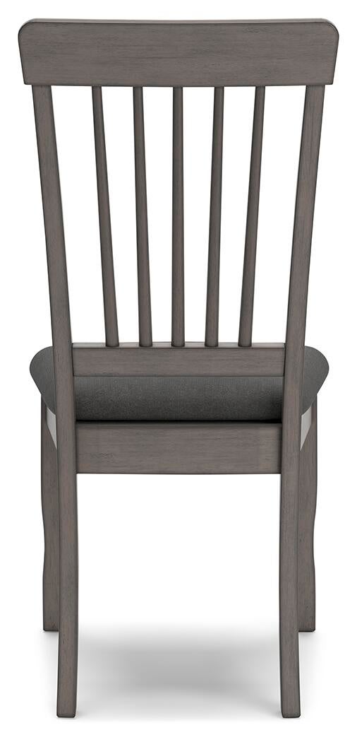 Silla auxiliar UPH de Shullden Dining (2 piezas)