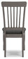 Silla auxiliar UPH de Shullden Dining (2 piezas)