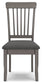 Silla auxiliar UPH de Shullden Dining (2 piezas)