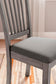 Silla auxiliar UPH de Shullden Dining (2 piezas)