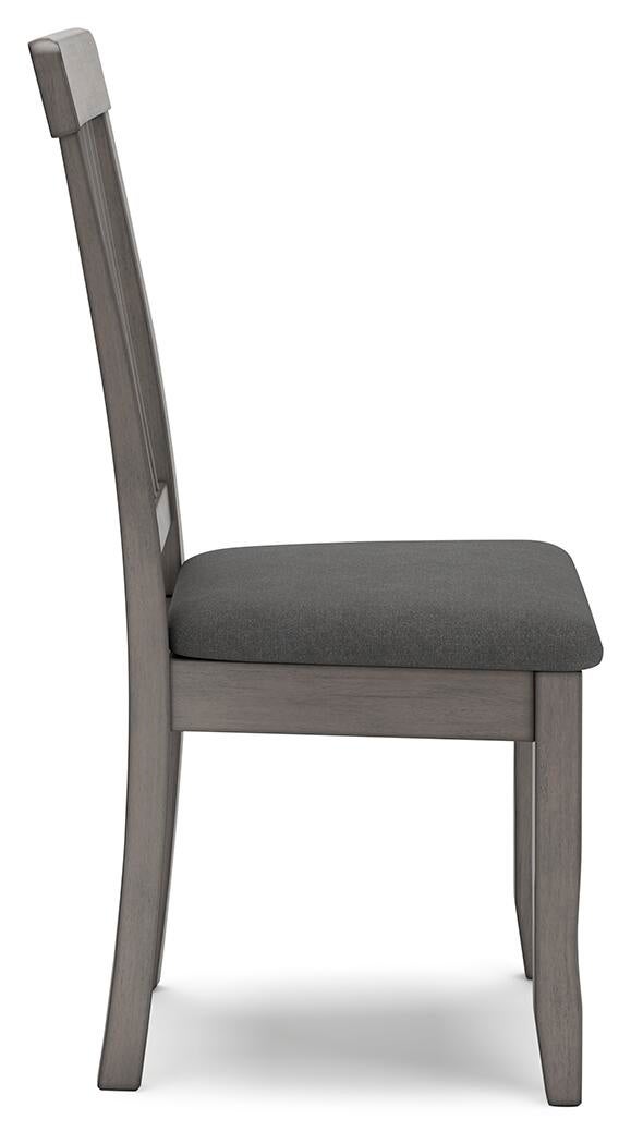 Silla auxiliar UPH de Shullden Dining (2 piezas)