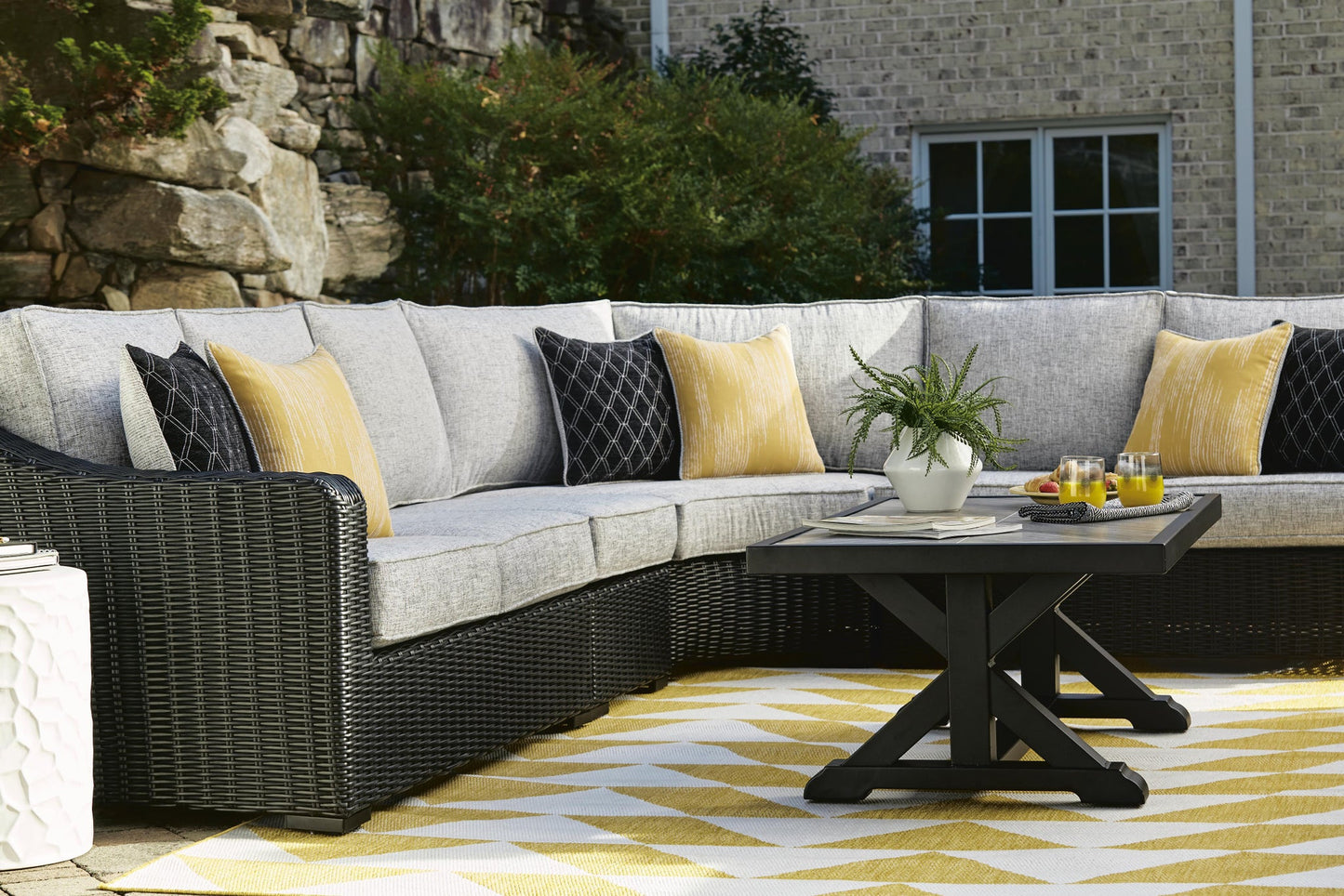 Mesa de cóctel rectangular Beachcroft