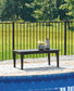 Mesa de cóctel rectangular Hyland Wave