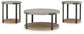 Juego de mesa auxiliar Darthurst (3 piezas)