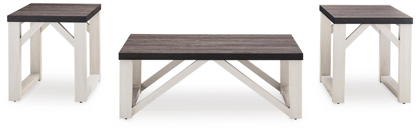 Juego de mesa auxiliar Dorrinson (3 piezas)