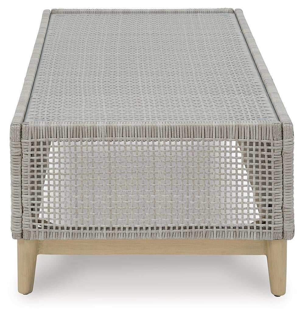 Mesa de cóctel rectangular Seton Creek