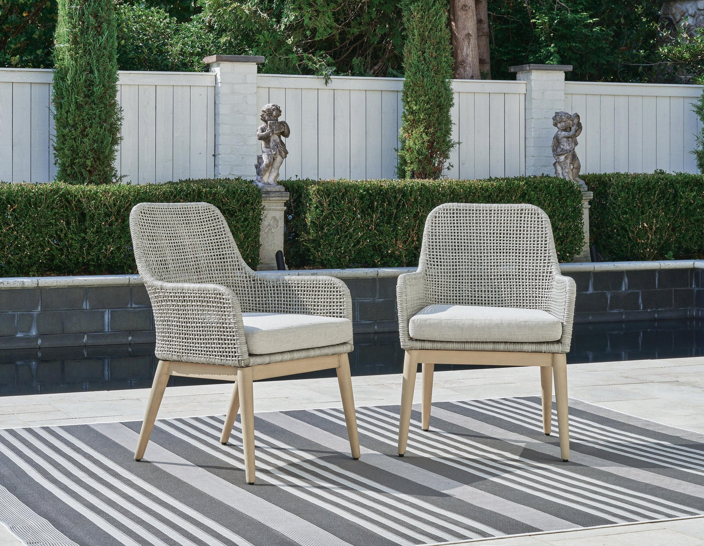 Sillón Seton Creek con cojín (2 unidades)