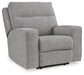 Sillón reclinable eléctrico Biscoe/reposacabezas ajustable