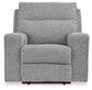 Sillón reclinable eléctrico Biscoe/reposacabezas ajustable