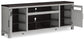 Mueble de TV Darborn XL con opción de chimenea