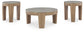 Juego de mesa auxiliar Guystone (3 piezas)