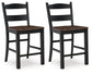 Taburete de bar Valebeck (2 piezas)
