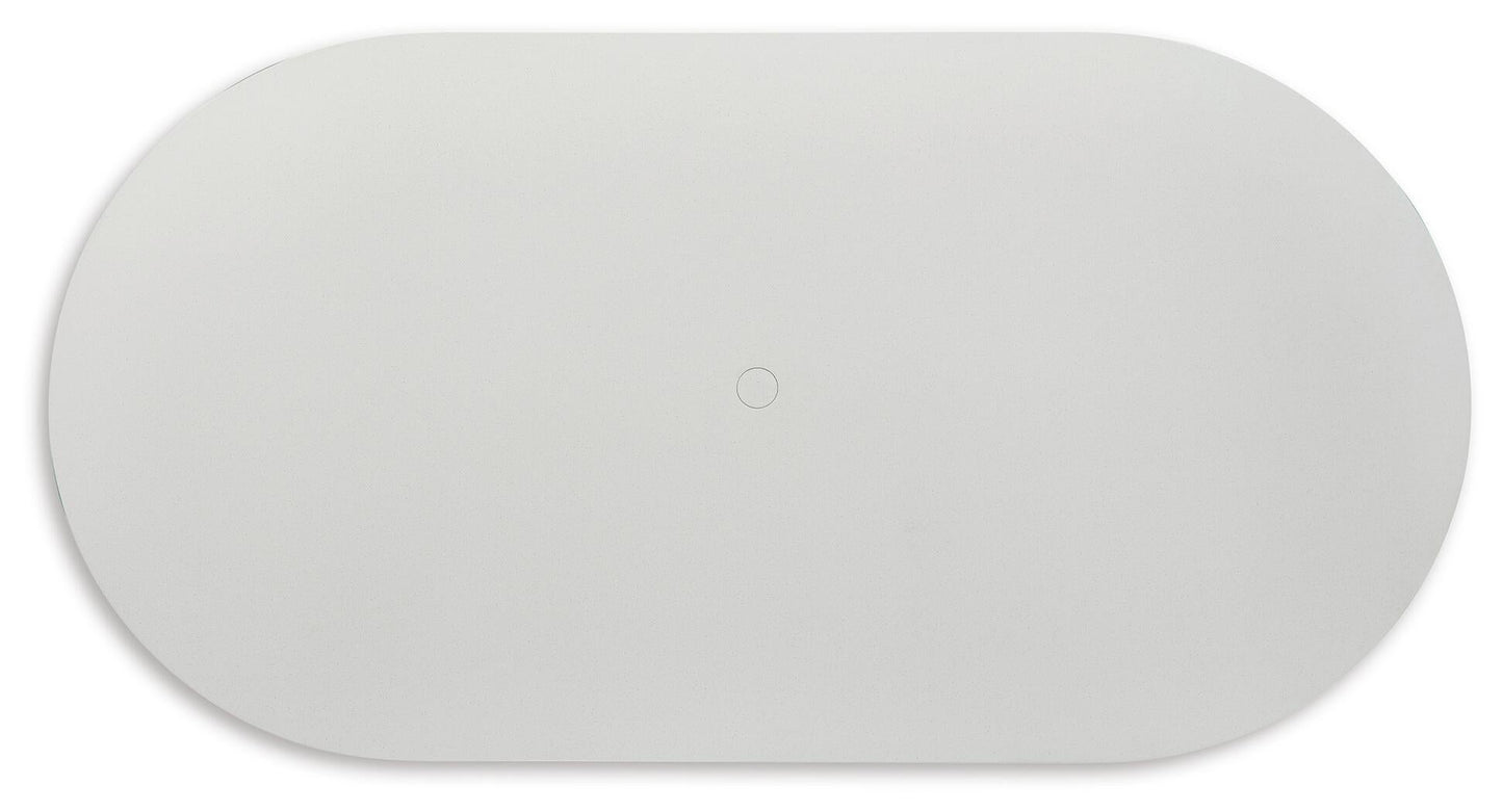 Mesa de comedor ovalada Seton Creek con UMB OPT